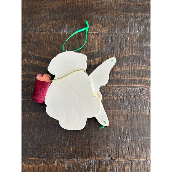 Handmade Christmas Koala Bear Ornament With Candy Cane Backpack - Picture 3 of 6